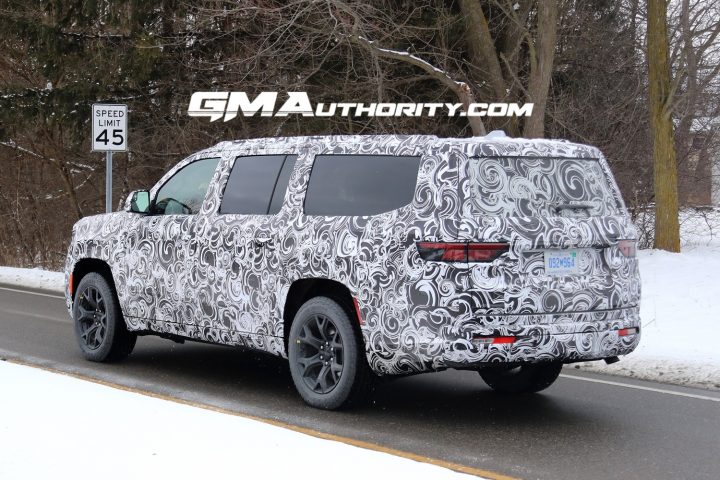 Extended-Length Jeep Wagoneer Caught Testing