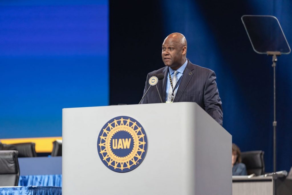 UAW President Ray Curry