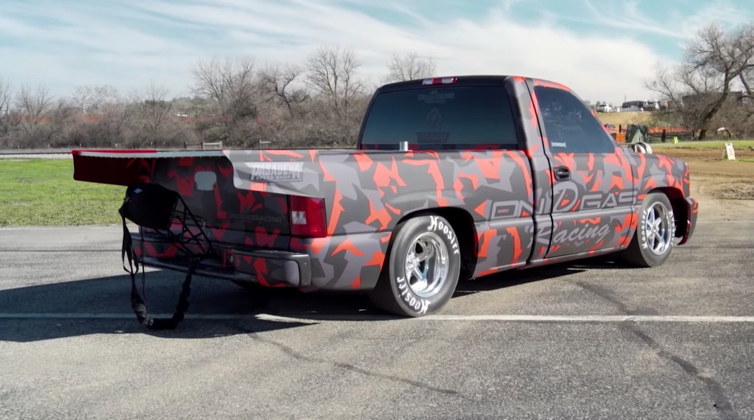 This Is How a 1500-HP Monster Truck Handles A Drag Race