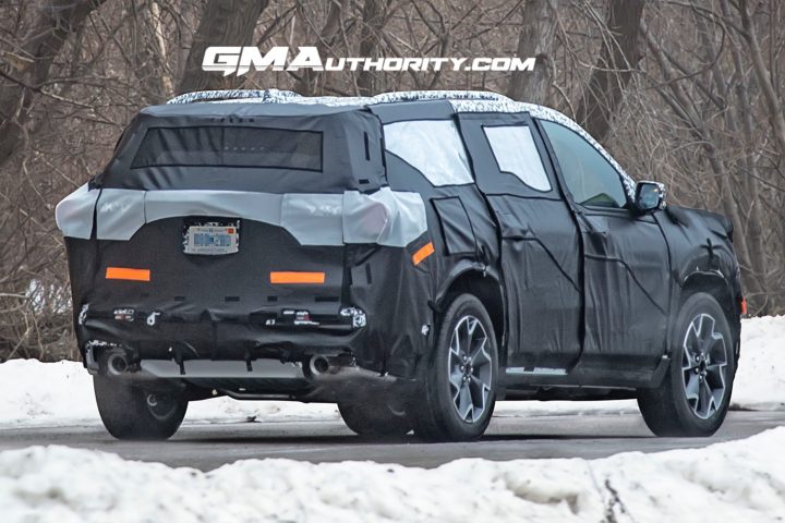 2024 GMC Acadia Caught Testing