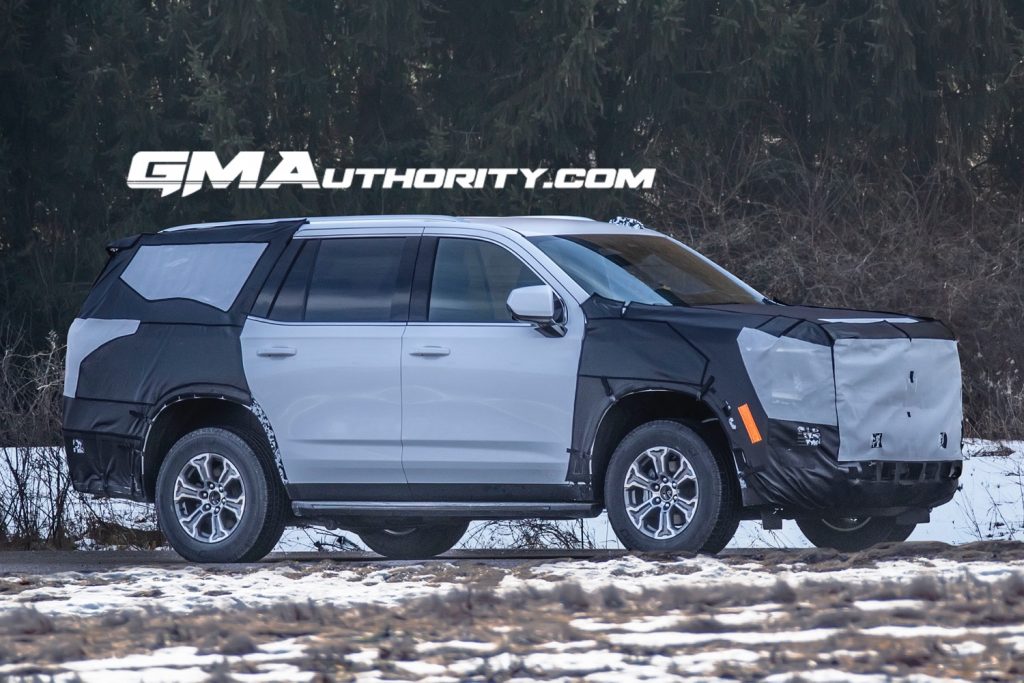 2024 Gmc Yukon Refresh Spied For The Very First Time