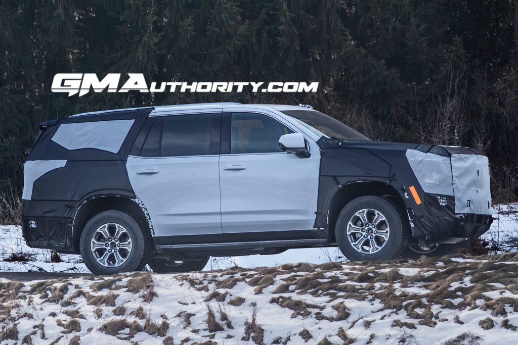 2024 GMC Yukon Refresh Spied For The Very First Time