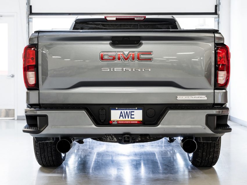 Awe Debuts Fg Exhaust For L Chevy Silverado Gmc Sierra