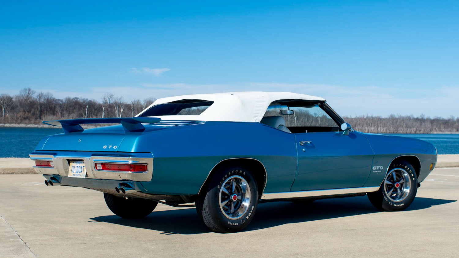 Bermuda Blue 1970 Pontiac GTO Convertible Headed To Auction