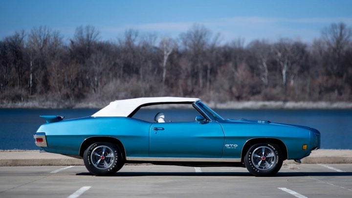 Bermuda Blue 1970 Pontiac Gto Convertible Headed To Auction