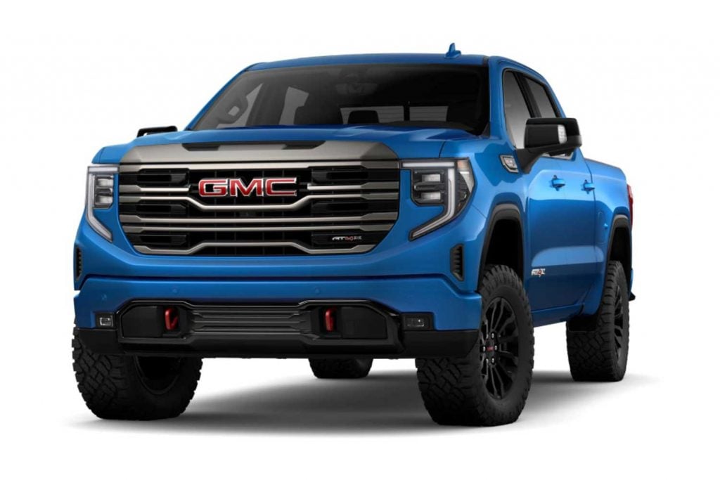 2022 GMC Sierra 1500 Gets New Dynamic Blue Metallic Color