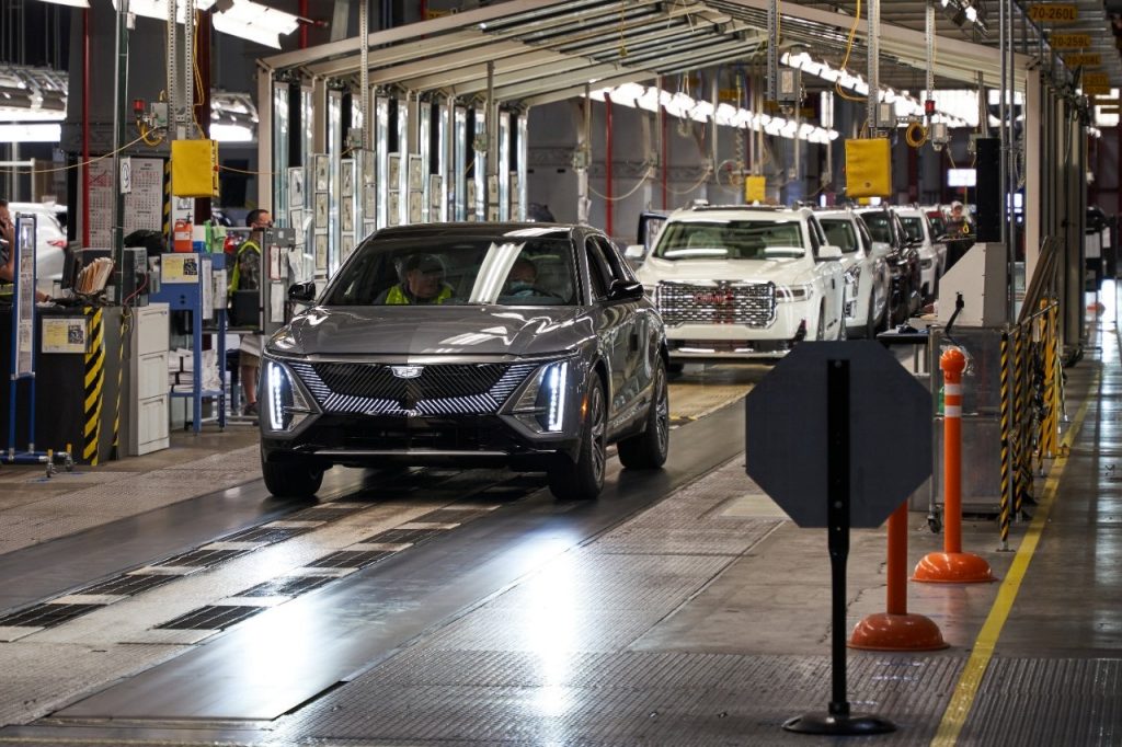 Cadillac Lyriq production in Tennessee