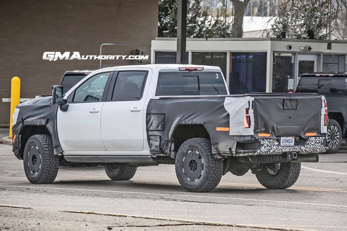 This Prototype Could Be The Upcoming 2023 GMC Sierra HD AT4X