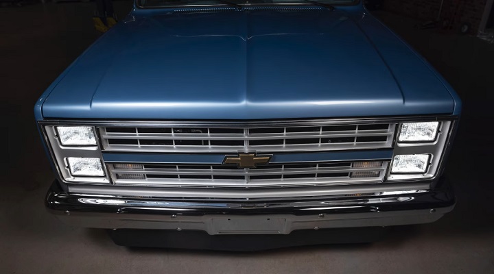 Holley Shows Off RetroBright Headlights On Chevy C10: Video