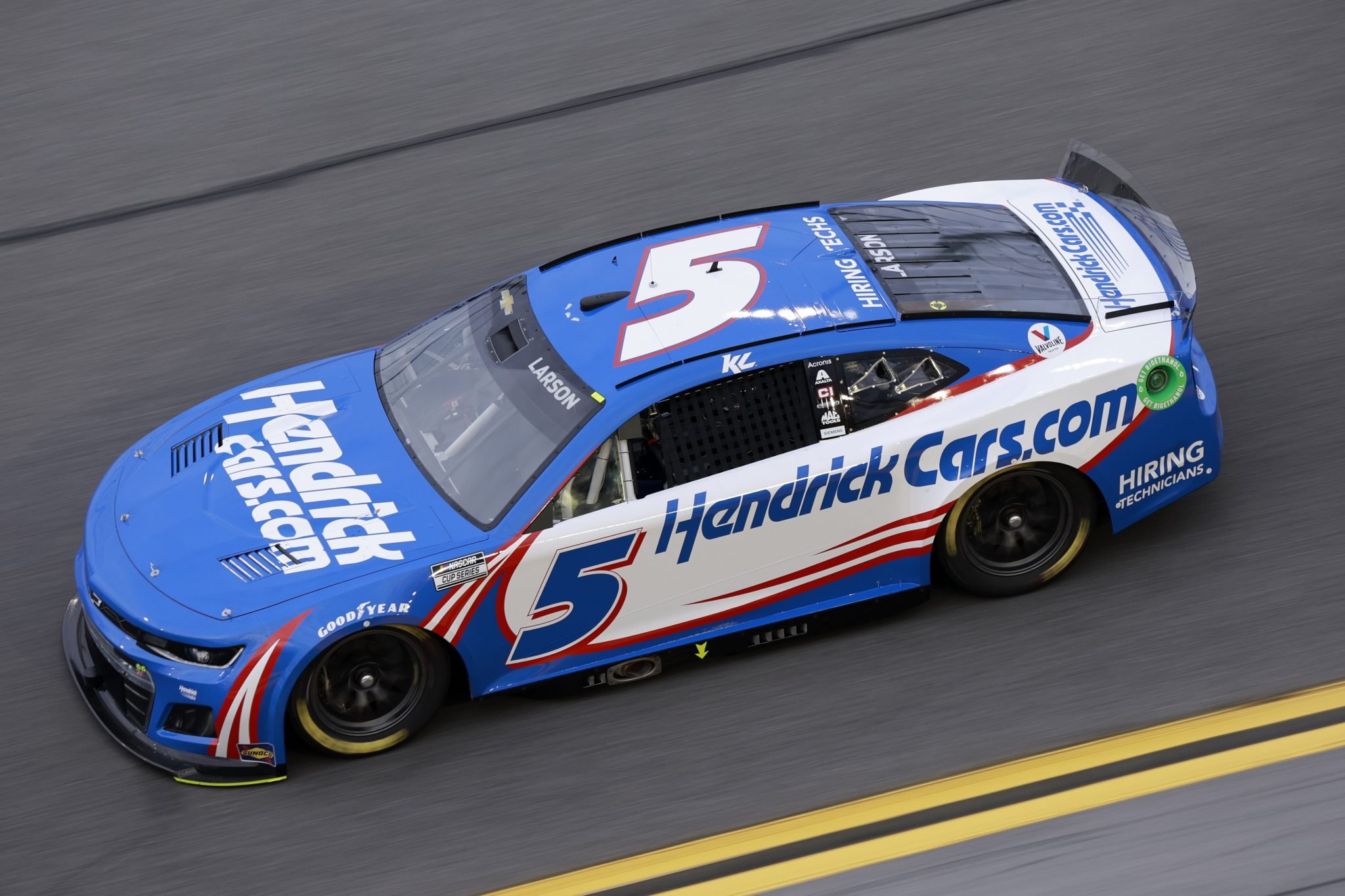 No. 5 Nascar Chevy To Start First At Daytona August 2022