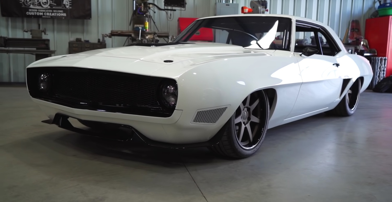 800-HP Widebody 1969 Chevy Camaro Lays It On Thick: Video