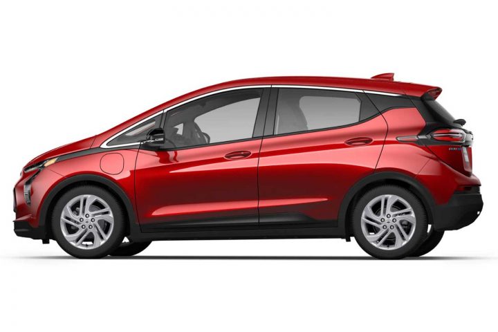 2022 Chevy Bolt EV Gets New Cherry Red Tintcoat Color