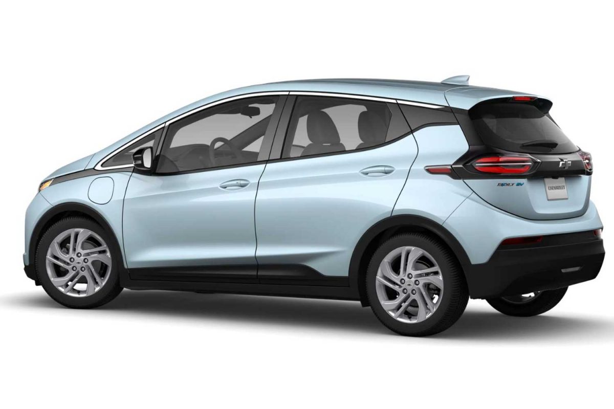 Last Call To Get An Ice Blue Metallic 2023 Chevy Bolt EV/EUV