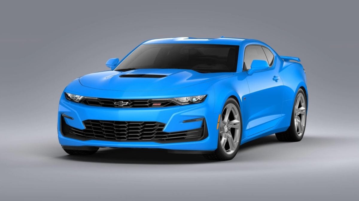 2024 Chevrolet Camaro Updates Changes New Features   2022 Chevrolet Camaro Rapid Blue GMO 001 1200x674 