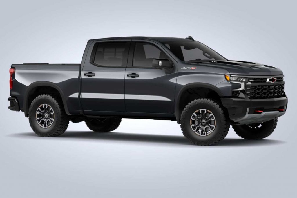 2022 Chevy Silverado 1500 Gets New Dark Ash Metallic Color