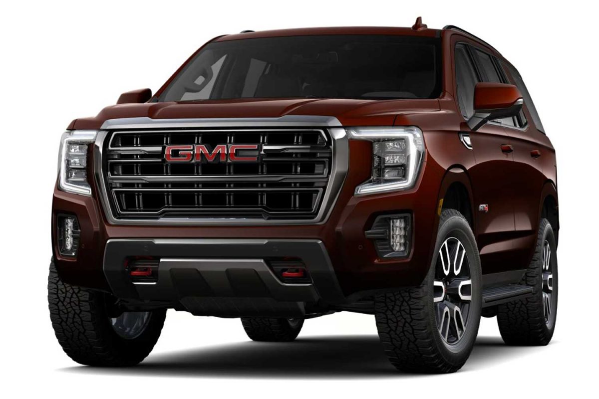 2024 GMC Yukon Drops Redwood Metallic Paint