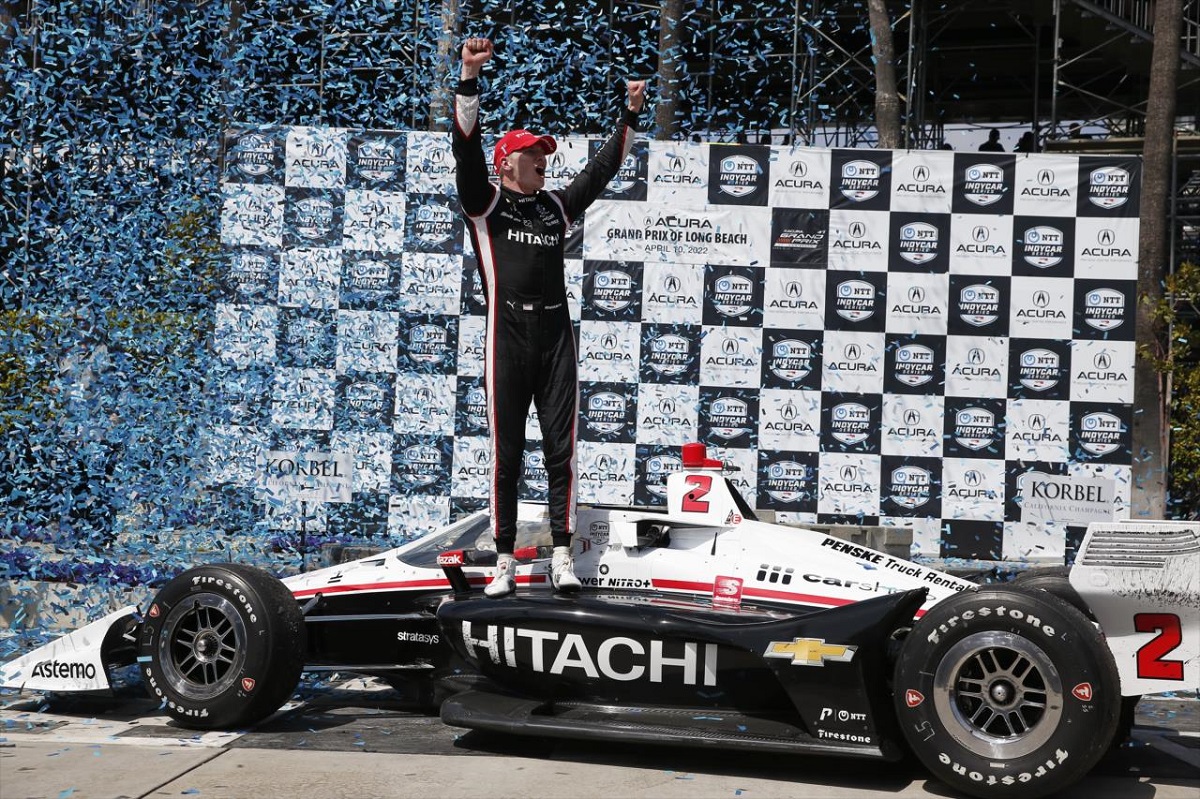 Newgarden Gives Chevy IndyCar Win At Long Beach Video