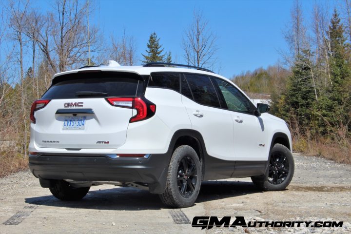 Sales of the GMC Terrain, shown here, for Q2 2024 grew 38 percent for 27,259 deliveries. An all-new next-generation model arrives for 2025.