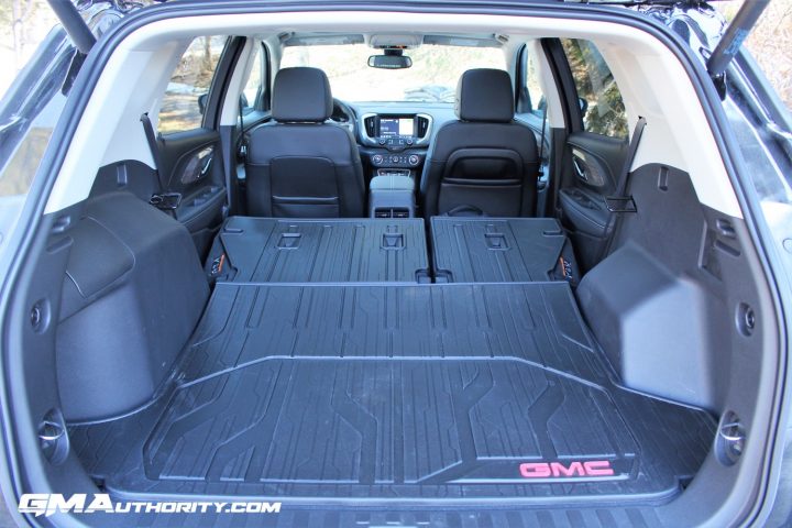 Cargo view of the GMC Terrain. 