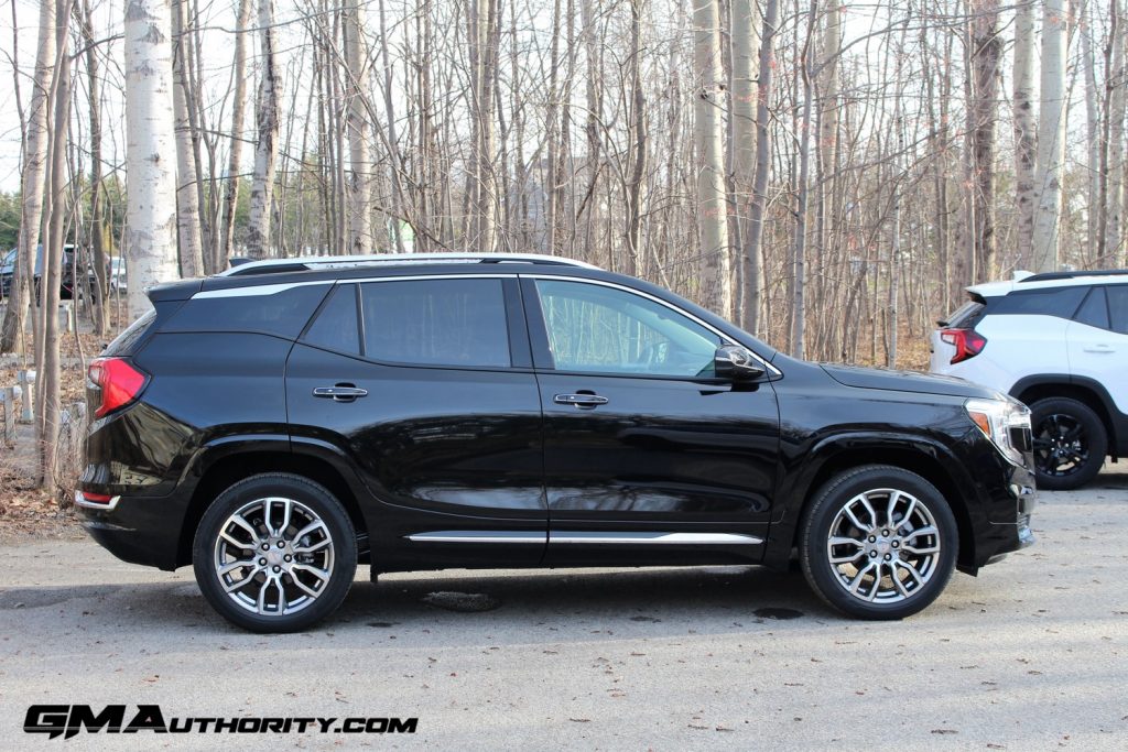 Side view of the 2024 GMC Terrain. 