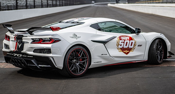 2023 Corvette Z06 70th Anniversary Edition To Pace Indy 500