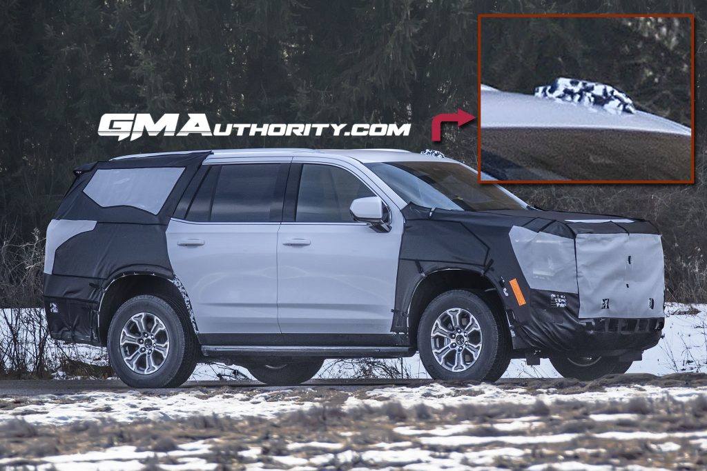 Refreshed 2024 GMC Yukon To Feature New Roof Fin Antenna