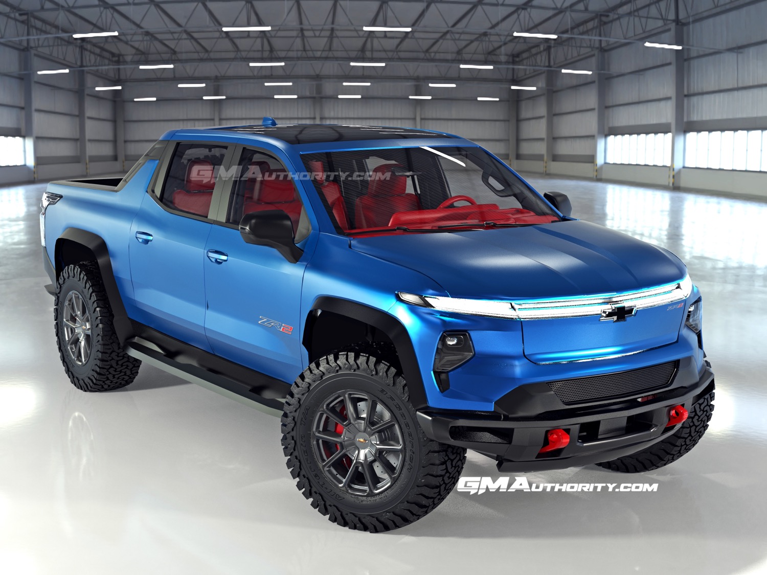 We Render A Chevy Silverado EV ZR2