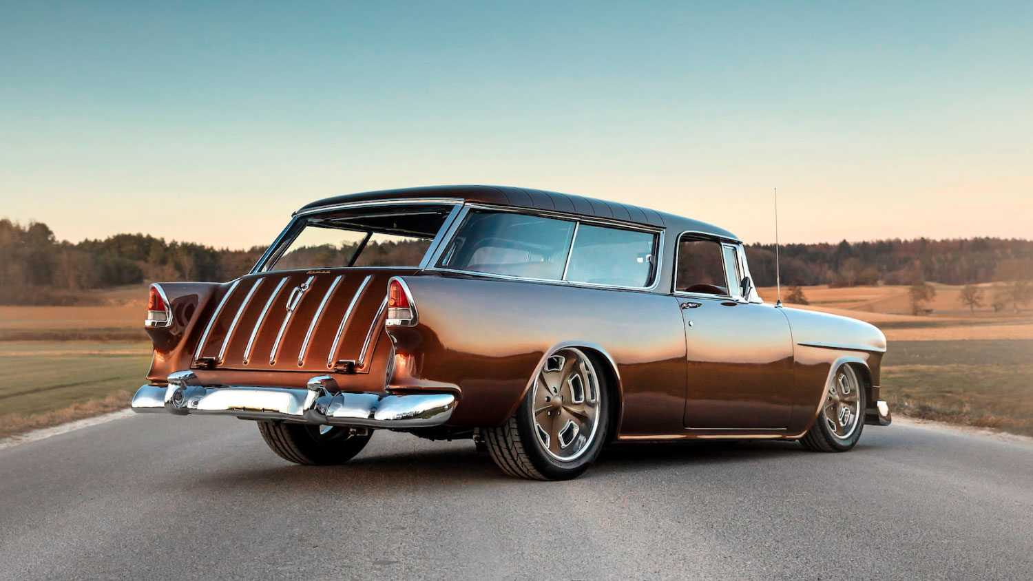 1955 Chevy Nomad Custom To Cross Mecum Auction Block