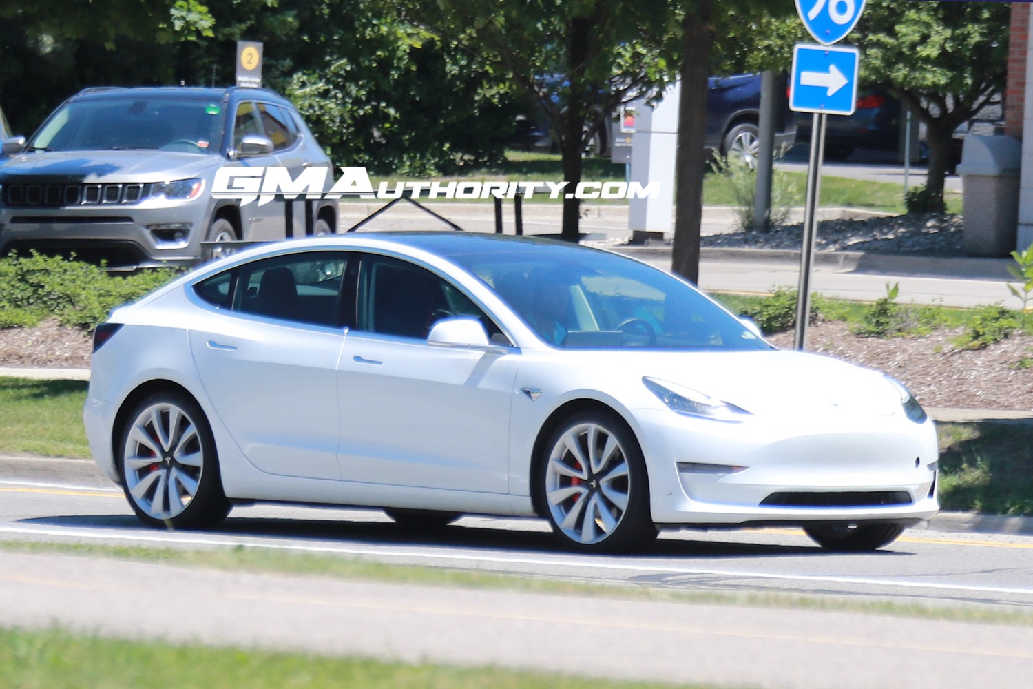 New Tesla Model 3 refresh leaked photo reveals steering wheel