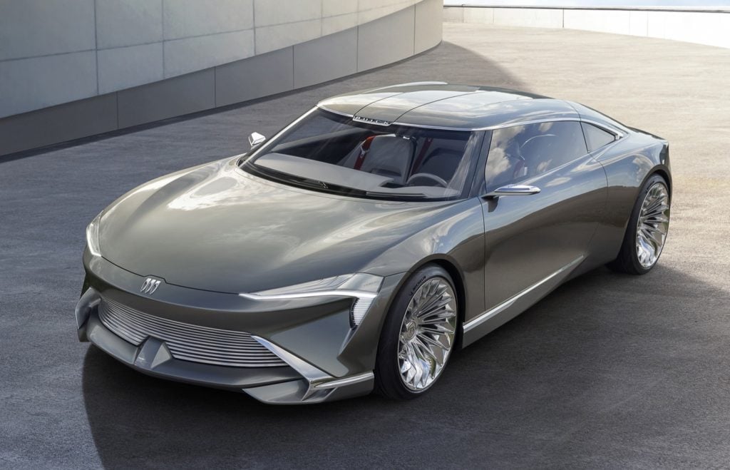 2022 Buick Wildcat EV Concept Exterior 004 Front Three Quarters 1024x659 