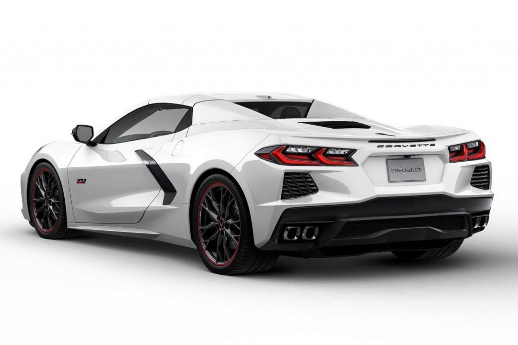 2022 corvette white interior