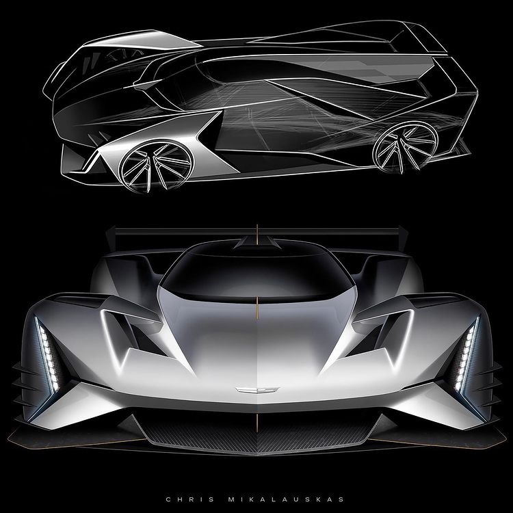 GM Design Team Drops Cadillac Project GTP Hypercar Sketches