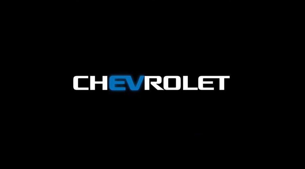 The Chevrolet EV logo.