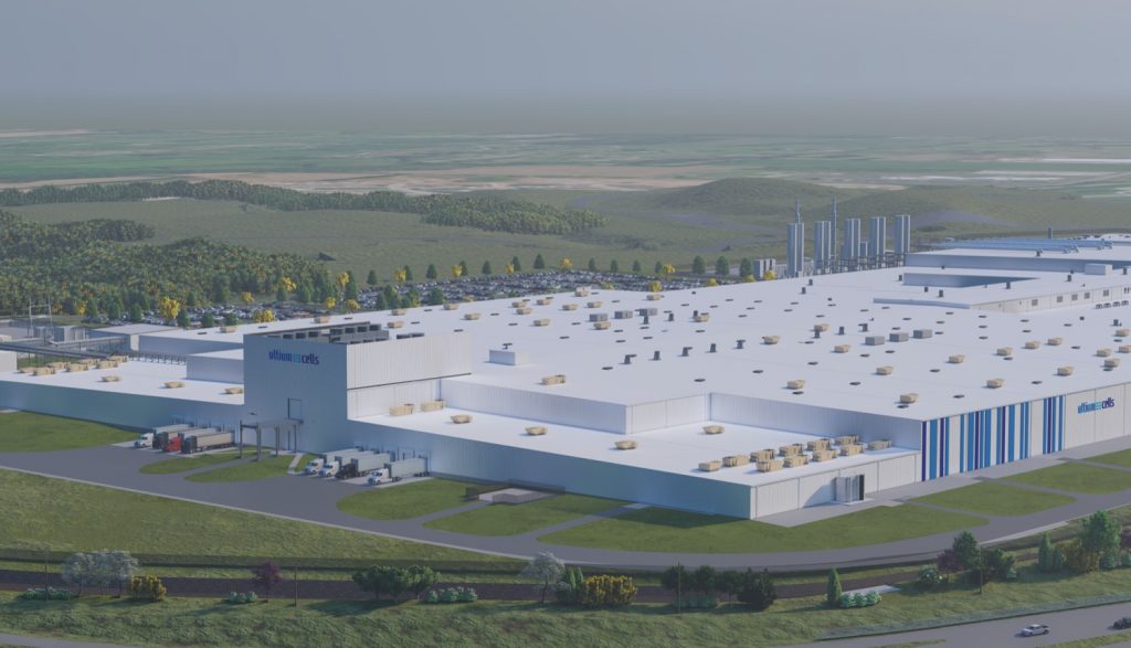 Rendering of the completed facility