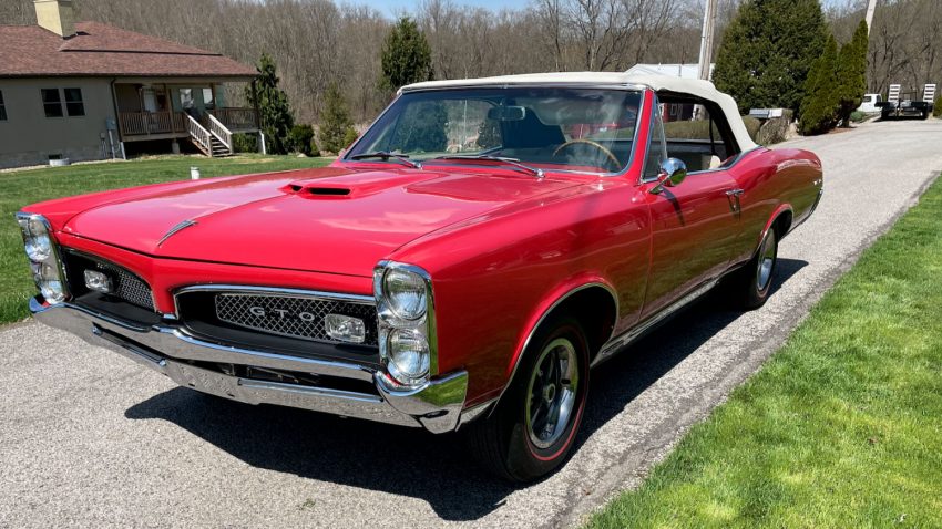 1967 Pontiac GTO Ram Air Convertible Harrisburg Bound