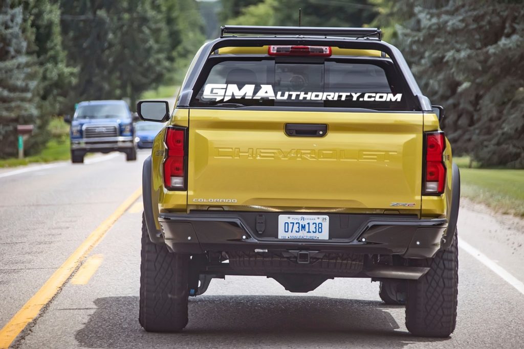 2023 Chevy Colorado Yellow 2023 Chevy Colorado Zr2 Desert Boss First Live Photos