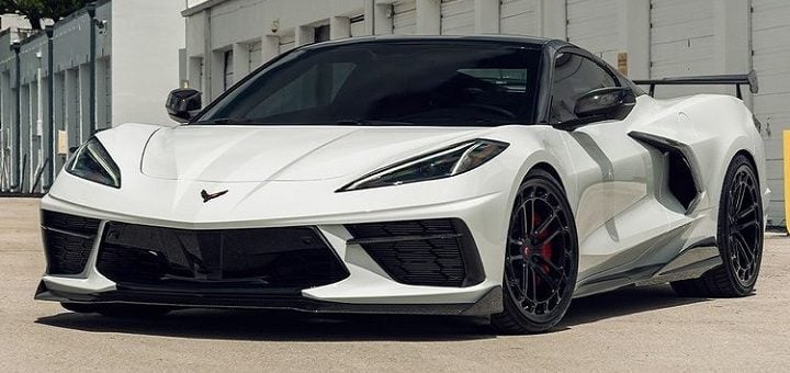 Wide-Bodied Pandem C8 Corvette Looks Imposingly Mean | GM Authority