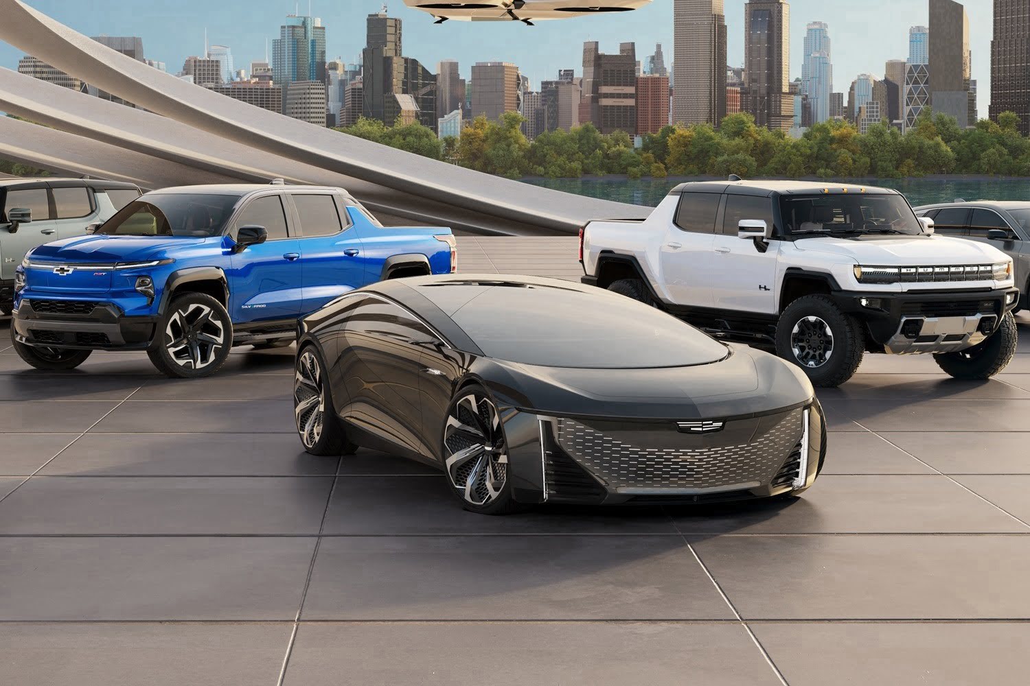 Chevy all electric store by 2035