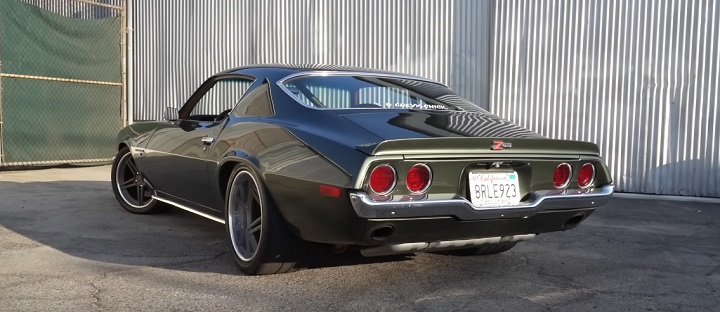 73 camaro shop rear end