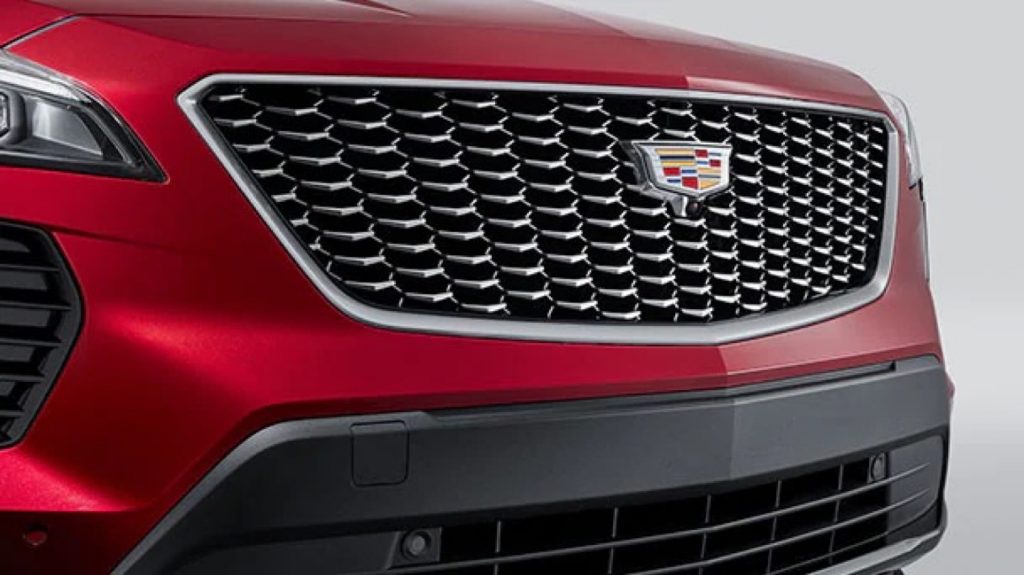 2022 Cadillac XT4 with Grille, Galvano surround with Galvano finish (SJA)
