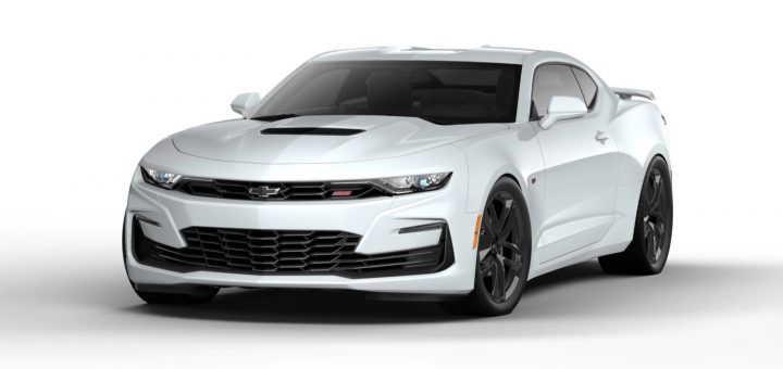 camaro 2022 white and black