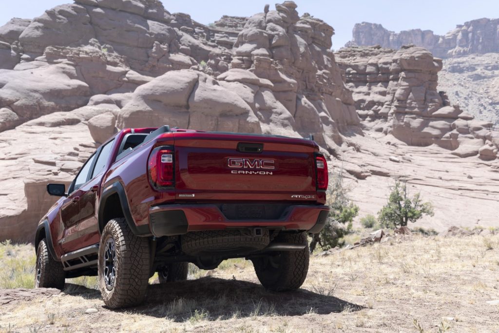 This is the all-new 2023 GMC Canyon in the first-ever AT4X trim level, which is available with an exclusive Edition 1 package.