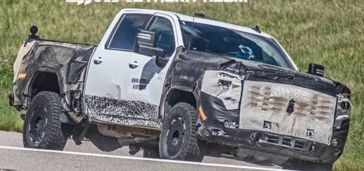 2024 GMC Sierra AT4X HD – Prototype Testing – August 2022 014 – rear ...