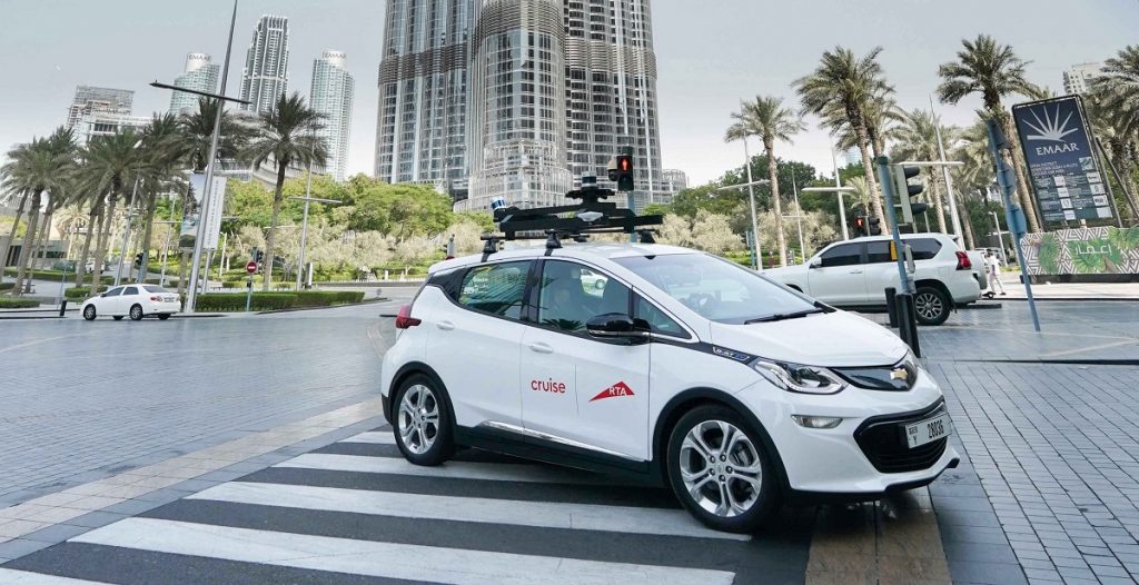 cruise robotaxi dubai