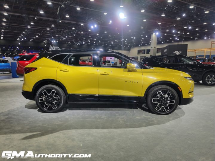 Sales of the Chevy Blazer outperformed the segment average during Q1 2024. Shown here is the sporty RS trim.