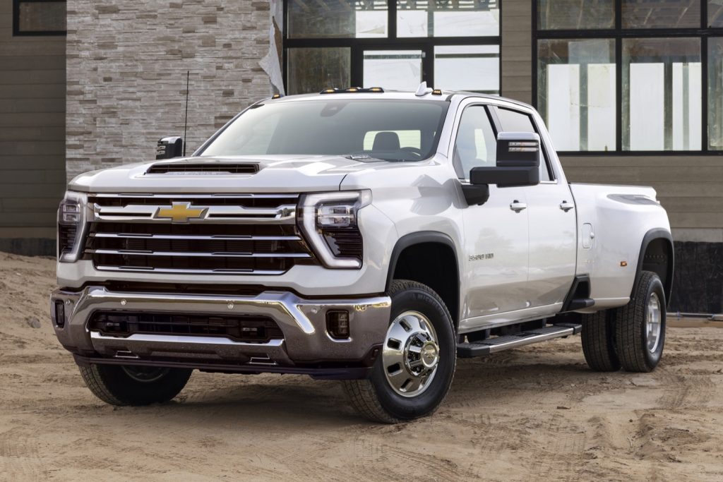 The fully refreshed 2024 Chevy Silverado HD.
