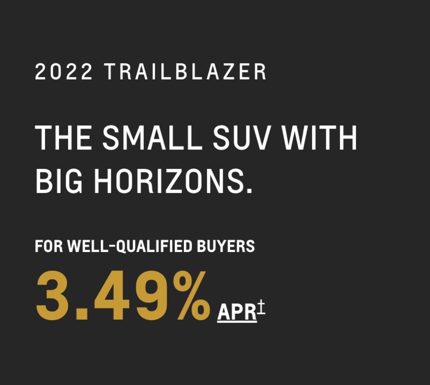 2022 chevy trailblazer incentives