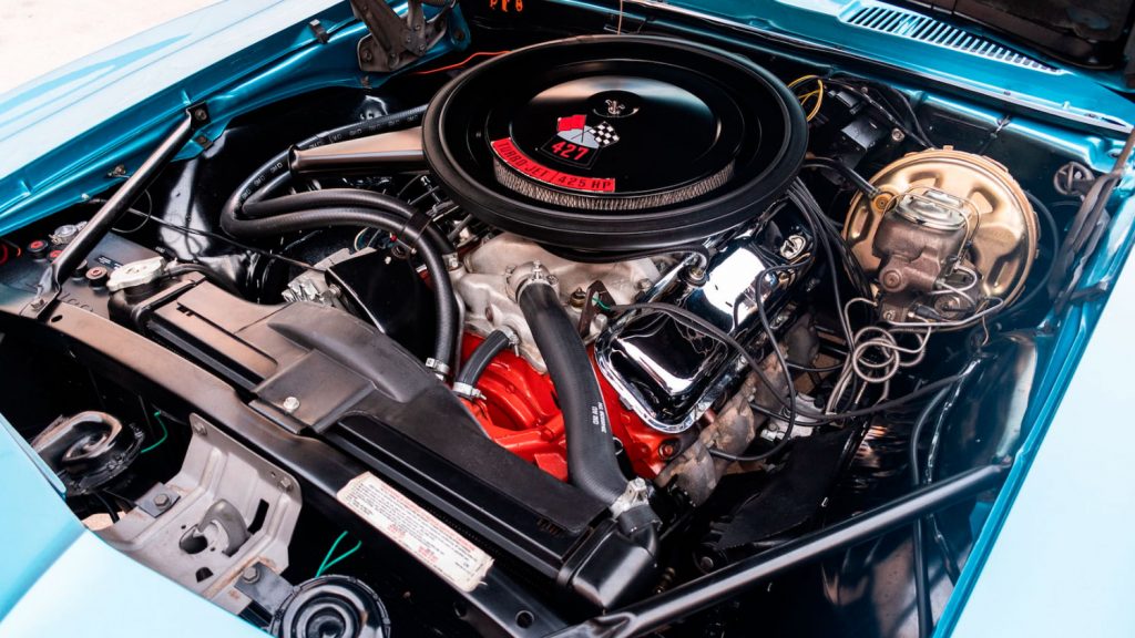 1969 Chevrolet COPO Camaro – engine 001 – Mecum Auctions – LeMans Blue ...