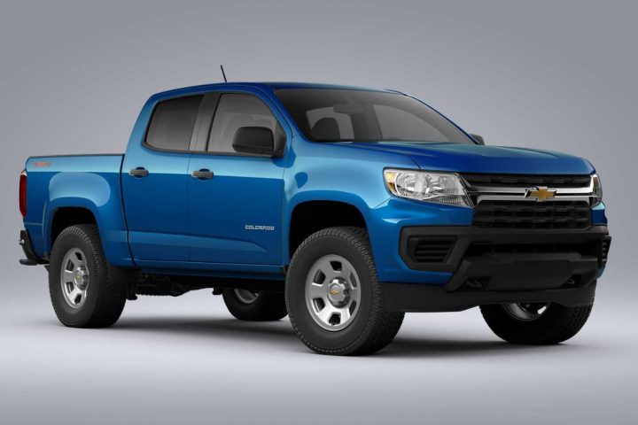 2022 Chevy Colorado WT Units Built Without Chrome Grille Bar