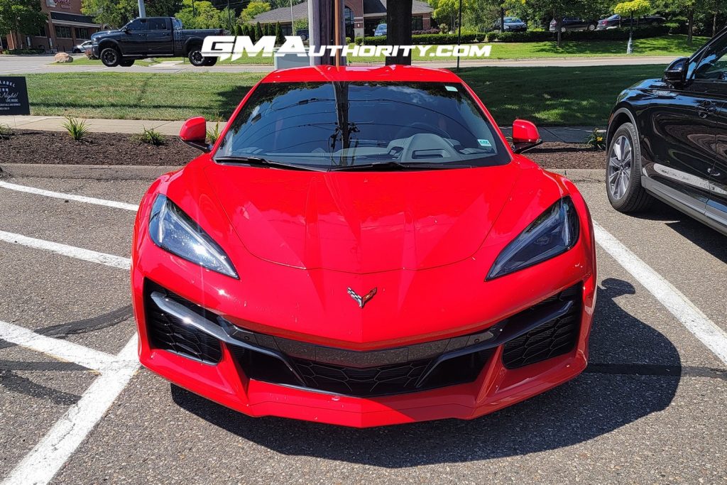 2023 Corvette Z06 Coupe Torch Red: Live Photos